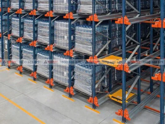 Radio Shuttle Pallet Storage Rack - Kệ robot
