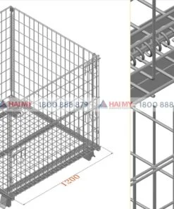 Mô hình pallet lưới Hai My