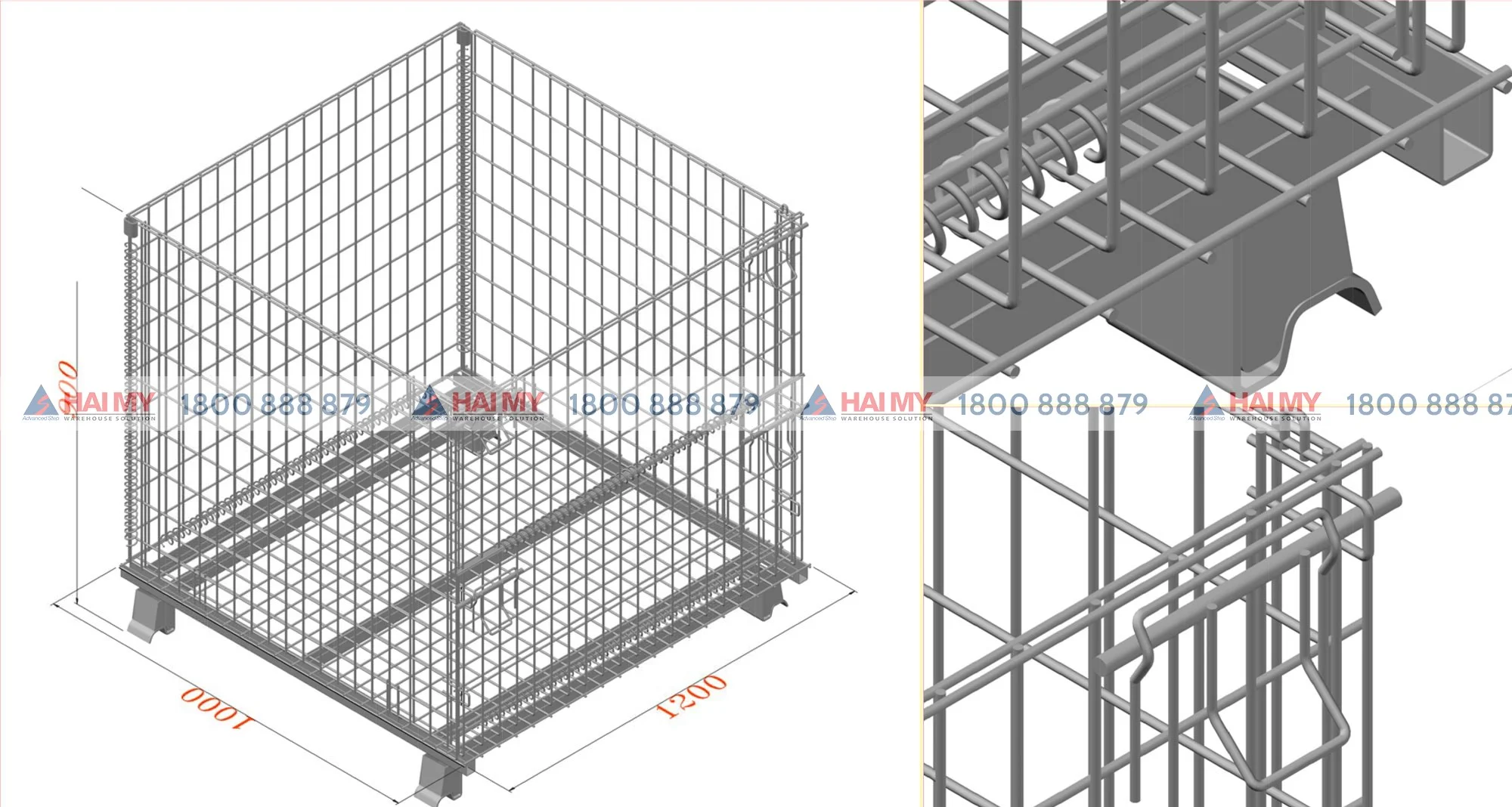 Pallet lưới