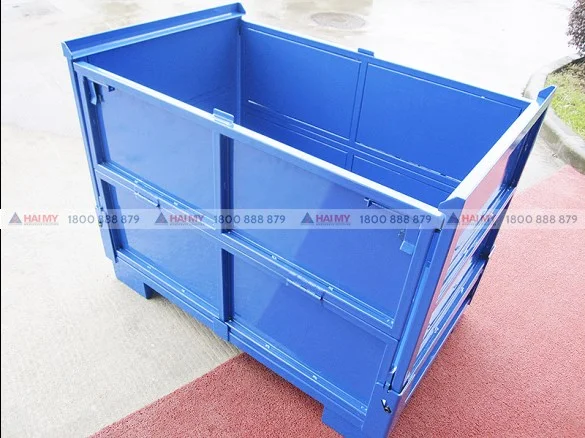 Pallet thùng sơn tĩnh điện